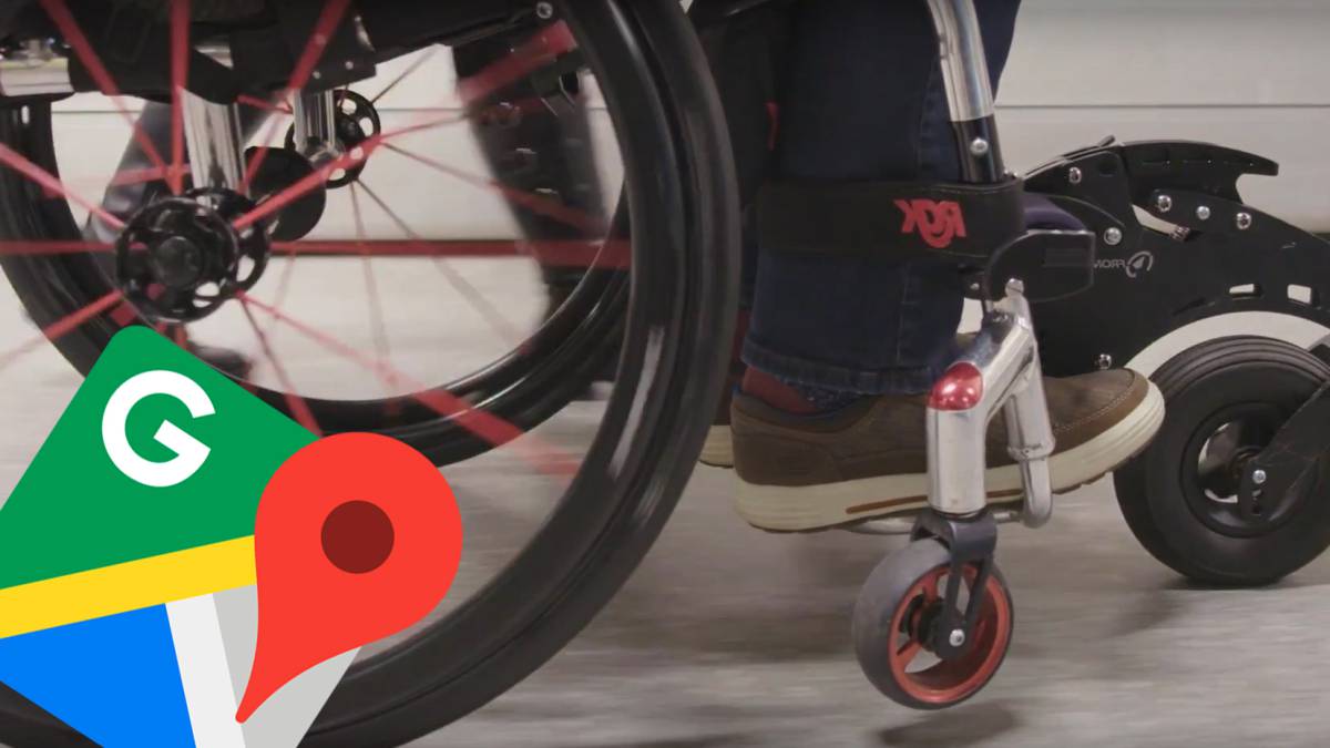 La actualización de Google Maps agrega una nueva función adaptada para sillas de ruedas