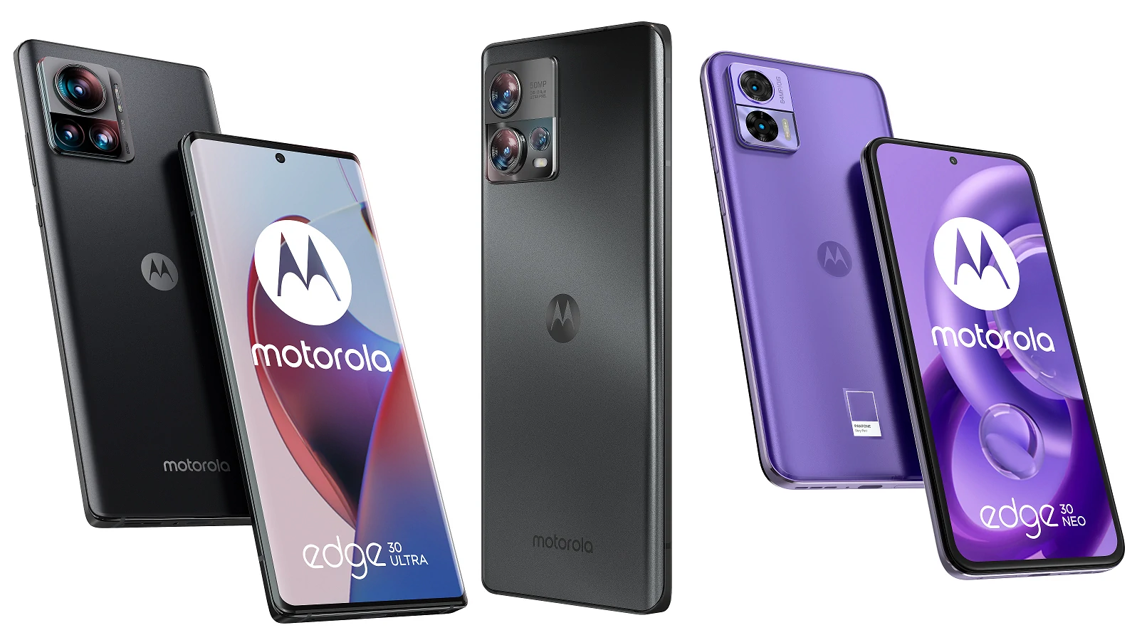 Motorola Edge 30 Ultra, Edge 30 Fusion y Edge 30 Neo oficiales